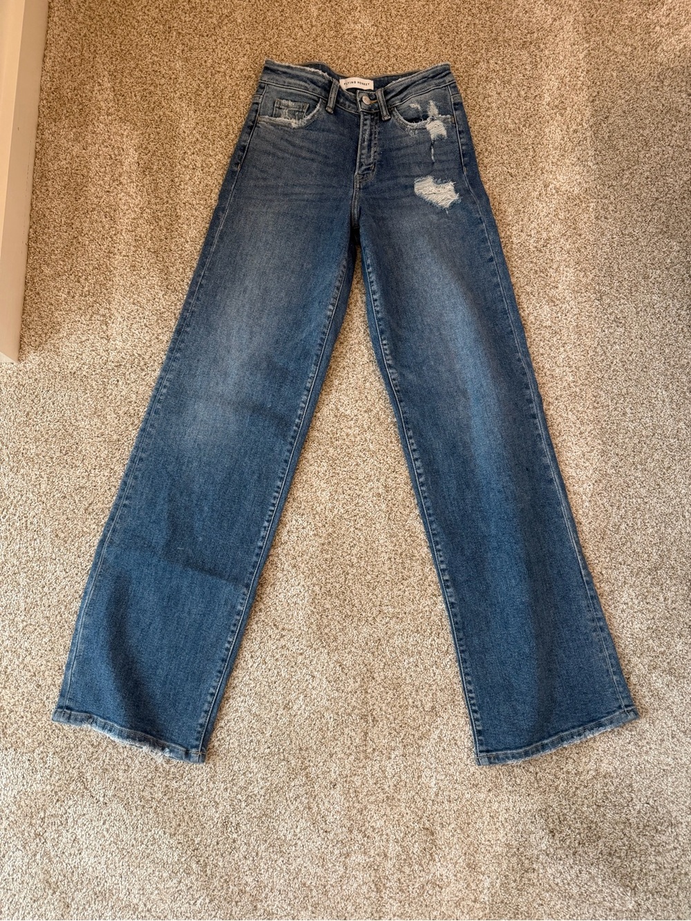 Flying Monkey Wide Leg Jeans